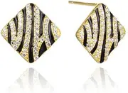 MAYJAI Diamond-set sterling silver stud earrings for creative personality earrings