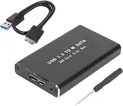 6Gbps MSATA to USB 3.0 SSD Disk Box Storage Case Adapter