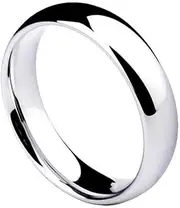 [Generic] 2pcs Ring Titanium Steel Rings Accessories Jewelry Wedding Engagement Men