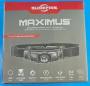 SureFire Maximus HS3-A-BK Rechargeable 1000 Lumen Headlamp, New