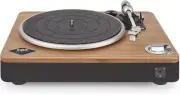 House of Marley Stir It Up Wireless Turntable 2 speed belt Brown