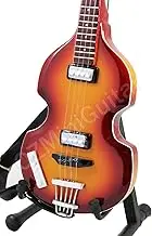 Miniature Guitar Paul McCartney The Beatles Hofner Bass 1966 Without Pickguard