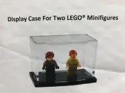 Acrylic Display Case for Two LEGO Mini Figures ~ Brand New!