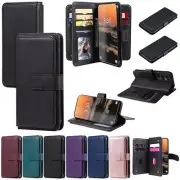 For Samsung S24 FE S23 Ultra S22 S21 Plus Case Wallet Leather Shockproof Cover