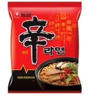 Nongshim Shin Ramyun Spicy Ramen Noodle original / Made in Korea 120g x 5pcs