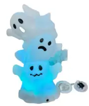 Halloween LED Lights Motion Activated GHOST Makes Sounds-Batteries Not Included