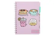 Pusheen Breakfast Club - A5 Notebook with Pen & Sticky Note