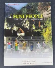 Bachmann 42341 HO Scale Train Work Crew Figures New In The Package