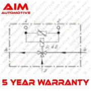 Coolant Control Valve AIM Fits Jaguar F-Pace XF XE Land Rover Range Velar Sport