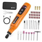 HARDELL Mini Cordless Rotary Tool 3.7V, 5-Speed Cordless Rotary Tool 5-Speed
