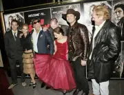 Actors Clive Owen Jessica Alba Mickey Rourke Brittany Murphy toget- Old Photo