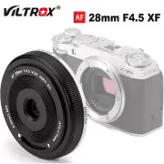 Viltrox 28mm F4.5 AF Full Frame Auto Focus Prime Pancake Lens for Fuji X-mount