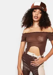 Morning Brew Mesh Top