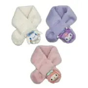 Hello Kitty Kids Scarfs - Kuromi Cinnamoroll My Melody Fluffy Furry Soft Plush