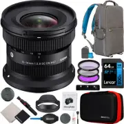 Sigma 10-18mm F2.8 DC DN Contemporary APS-C Zoom Lens for Canon RF-Mount Bundle