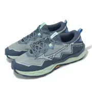 Mizuno Wave Daichi 9 GTX Gore-Tex Vibram Blue Men Trail Running J1GJ2556-02
