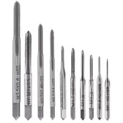 Yakamoz 10Pcs Micro Taps Bits Mini Machine Screw Drill Tap Set Metric Thread Scr