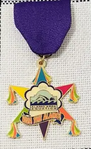 2018 Medal San Antonio Texas Viva The ALAMO Fiesta Piñata