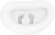 Kisangel Space-Saving Inflatable Foot Basin Foot Tub for Pool Entry Portable Spa