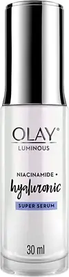 Olay Luminous Niacinamide+ Hyaluronic Super Face Serum, 30Ml