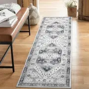 2x6 Runner Rug Machine Washable Hallway Runner Rug Throw Floor Cover Vintage