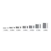 NDT Calibration Blocks 1018 Steel 0.100"~0.750" 1.000" Round Calibration Block