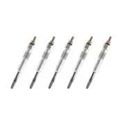 5 x Bosch Glow Plugs for Ssangyong Rexton RX270 II RX270 Y200 2.7L I5 04-17