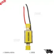 50MHz-6GHz 20DB RF Signal Amplifier Broadband SBB5089 f/ FM HF VHF UHF Ham Radio