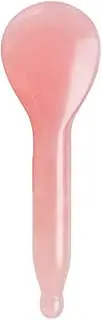 Rose Quartz Jade Roller Real Jade Gua Sha Board Mushroom Massager Face Lifting Tool Facial Guasha Massage tool(Spoon shape)