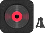 Portable CD Player, Desktop or Wall Mount Bluetooth CD Player, Support CD, U Dis