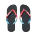 【havaianas 哈瓦仕】Havaianas Brasil Mix 男鞋 黑色 經典 國旗 夾腳拖 人字拖 拖鞋 4123206-9710U