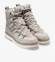 Cole Haan Women's Zerogrand Lux Hiker Water Resistant Boot W22609 Gray