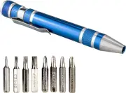 8 in 1 Mini Screwdriver Set Small Screwdrivers Pen Magnetic Repair Tools EDC Com