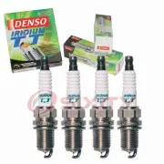 4 pc Denso Iridium TT Spark Plugs for 1988-1991 Honda CRX 1.5L 1.6L L4 os (for: Honda)