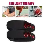 Red Infrared Light Therapy Shoes Wrap Foot Pad Pain Relief Full Body Foot Relax