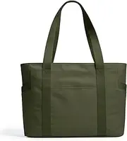 [KALIDI FANCY FOREST] Kalidi Handbag Women's Shopper Large Beach Bag with Zip Tote Bag Shoulder Bag for Men Shoulder Bag for School Work Casual and Travel