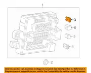 GM OEM 16-24 Cruze,Enclave,Traverse Electrical Fuse Relay-Mini Fuse 13586686