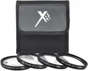 Hi-Def 4-Pc +1/+2/+4/+10 Close-Up Macro Lens Kit For Nikon D500