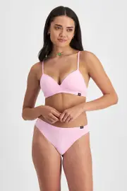 [Bonds] Bonds Women's Match Its Seamless Hi Gee G-String in Gumball Pink Size: 12 12 Gumball Pink