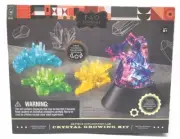 FAO Schwarz Crystal Growing Kit w/ Color LED Base 25 Piece NEW