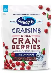 Craisins Dried Cranberries, Original, 48 Ounce