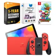 Nintendo Switch OLED Mario RED Edition + Mario & Luigi: Brothership Bundle