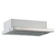 Baumatic 60cm Slideout Rangehood 440m3/hr Stainless Steel LED Lighting