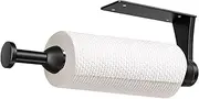 Paper Towel Rack Under Cabinet - Paper Towel Mount,Heavy-Duty Single-Hand Mount for Over-Cabinet Refrigerator Door RV Trailer Farmhouse Cottage Travel
