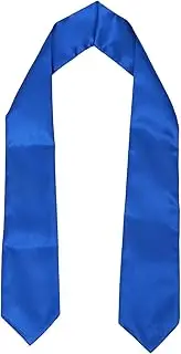 [BESTYASH] Graduation Gown Shawl Graduation Stole White Sash Bachelorette Bride Graduation Sash Pageant Decor Custom Graduation Honor Stole Bridal Unisex Divorced Sash Favors Black Satin