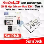 Sandisk Micro SD Card 256GB High Endurance With Adapter Flash Memory Phone Video