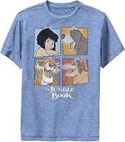 [Disney] Jungle Book Jb Faces-Dsjb01gdsc Boys Short Sleeve Tee Shirt