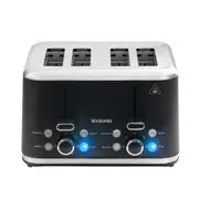 Brabantia 4 Slice Toaster - Matte Black