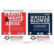 ComplyRight DOD Fraud and Whistleblower Hotline Poster English (E2250)