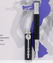 NIB Montblanc MILES DAVIS Great Characters Fountain Pen 14K F Nib 2017